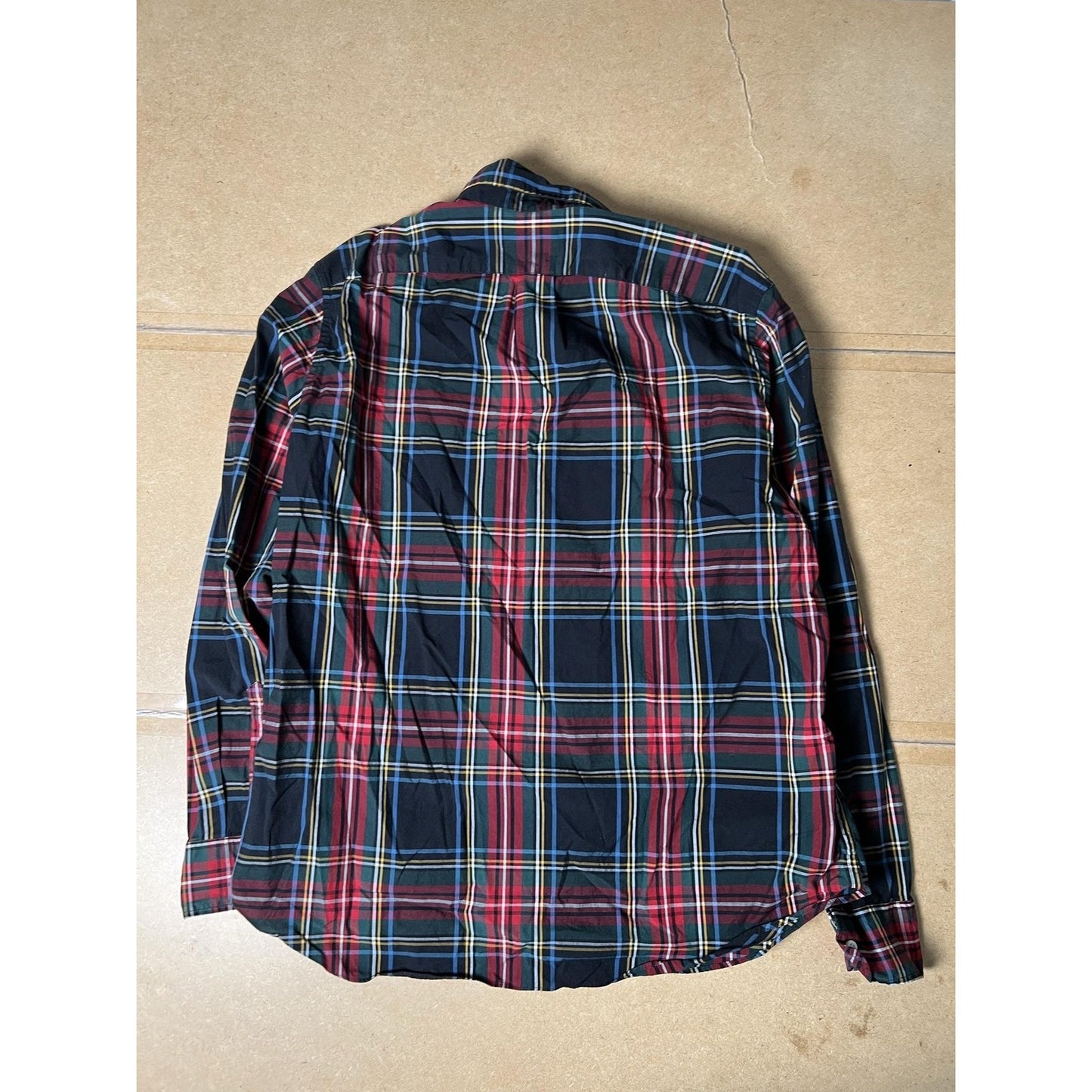 J.CREW Shirt Mens XL Multicolor Plaid Long Sleeve Button Down Classic Fit