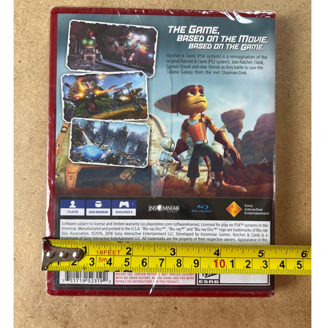 SEALED Ratchet and Clank PlayStation Hits (Sony PlayStation 4, 2016)