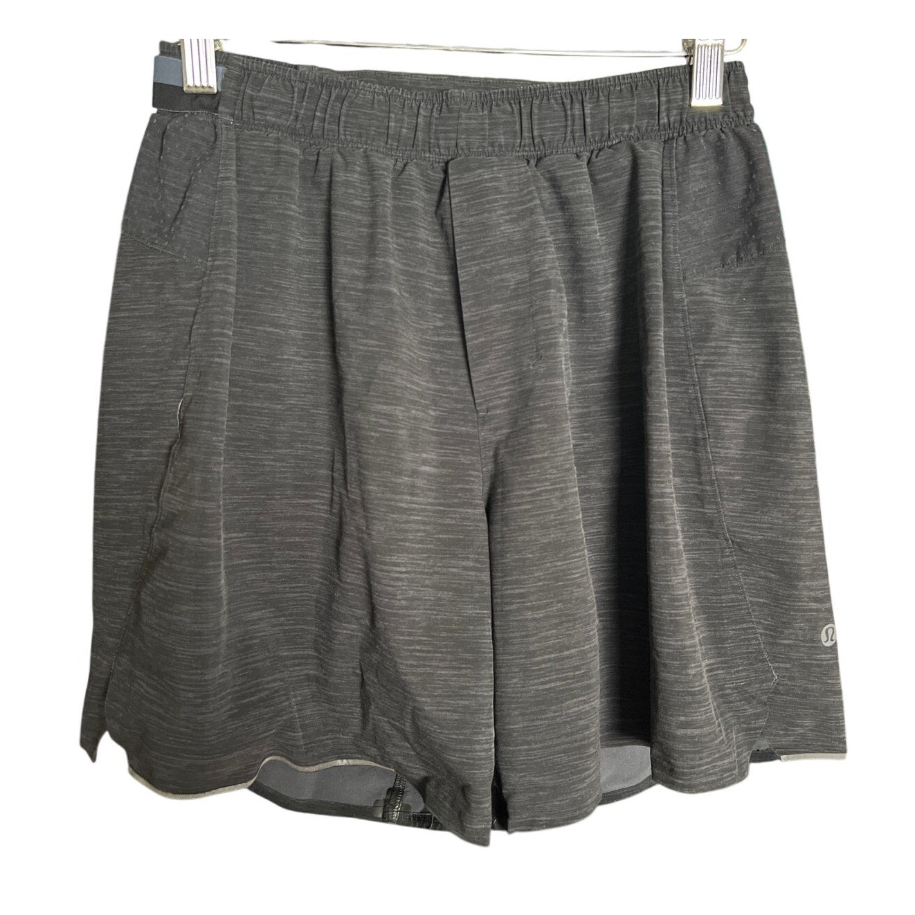 Lululemon Surge Shorts Lined Heather Gray *Dimensions in Pictures*
