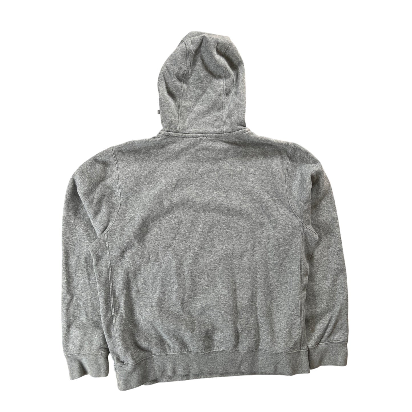 Nike Pullover Hoodie Sweatshirt Mens Size Medium Gray Swoosh Logo