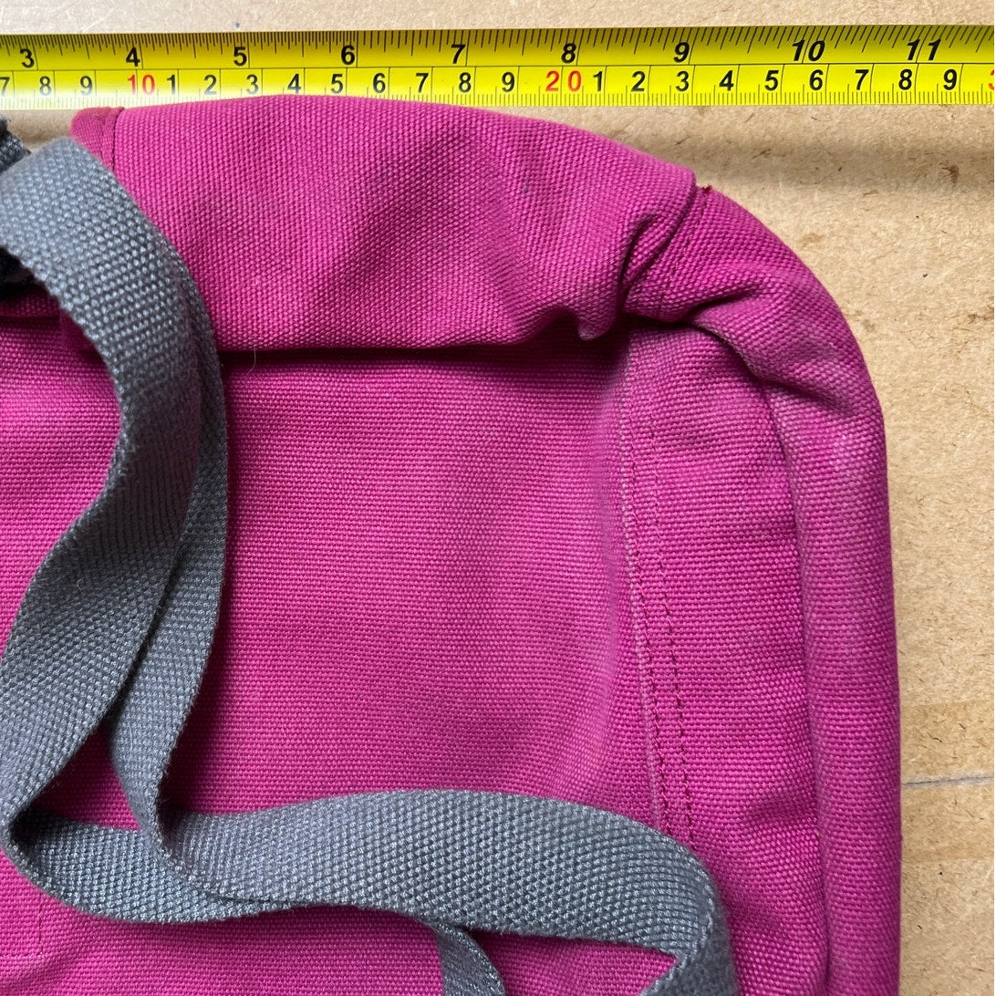 Duluth Trading Co. Women's Pink Canvas Travel Activewear Sling Bag