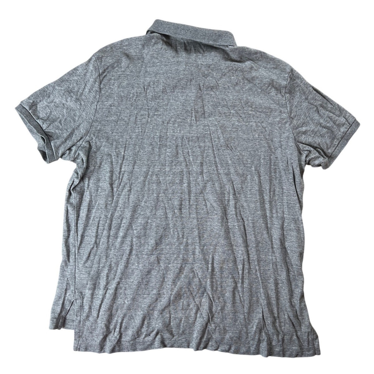 Polo Ralph Lauren custom slim Fit Polo Men Size 2XL Gray Short Sleeve Casual