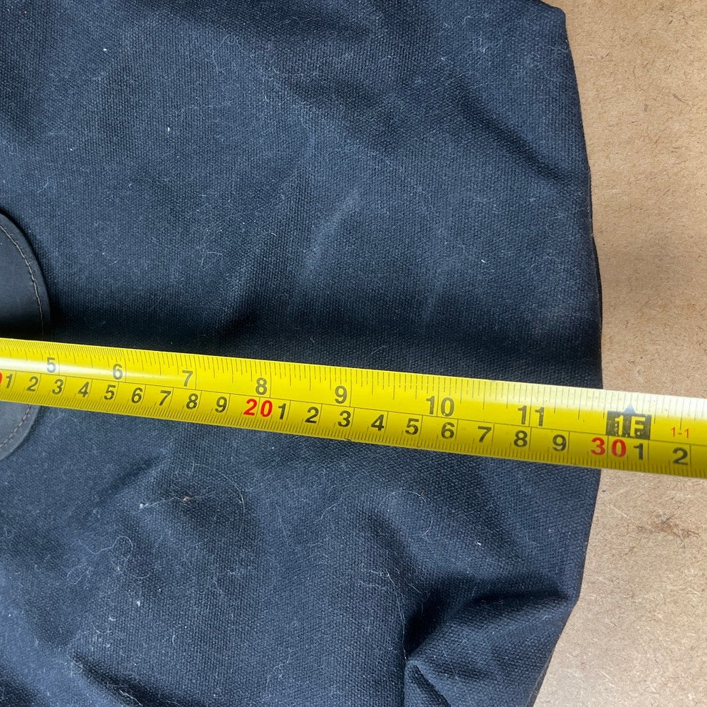 Duluth Pack Black Canvas Tote Bag