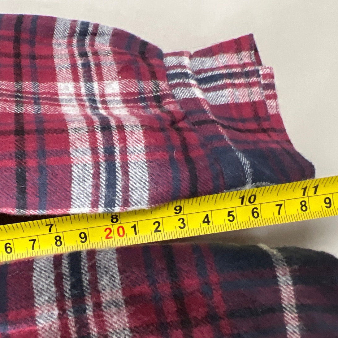 NWT Peek Small S 6 7 Aiden Plaid Flannel Button Down Outerwear