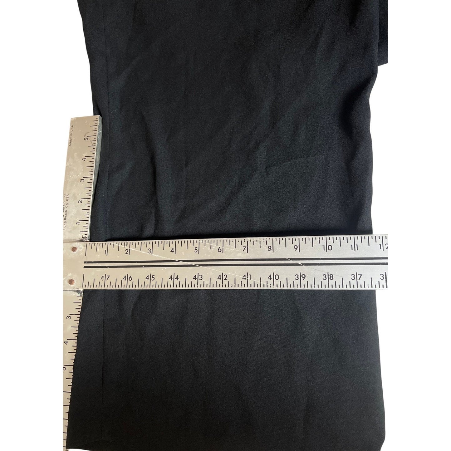 J.P. Boden Long Black Midi Women Dress Size 10P Waist Tie