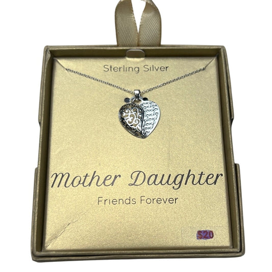 Target Sterling Silver Mother Daughter Friends Forever NWT Neckless