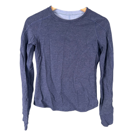 Ivivva Athleta Lululemon Girls Purple Long Sleeve Shirt *Dimensions In Picture*