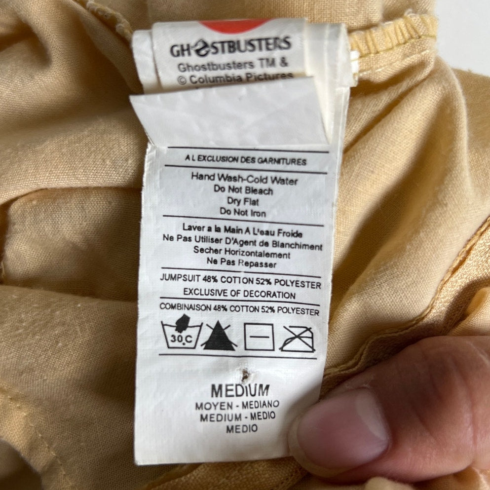 Kids Ghostbusters Halloween Costume Jumpsuit Youth Coveralls Rubie's Medium