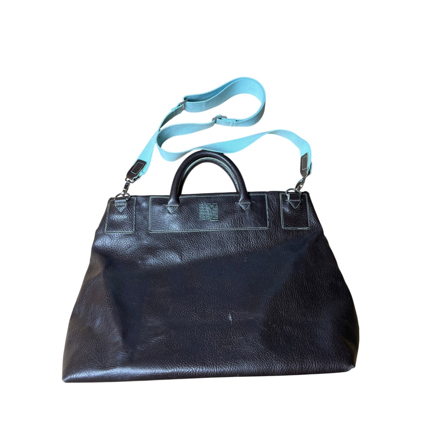 Matt & Nat Faux Brown Leather Crossbody Bag