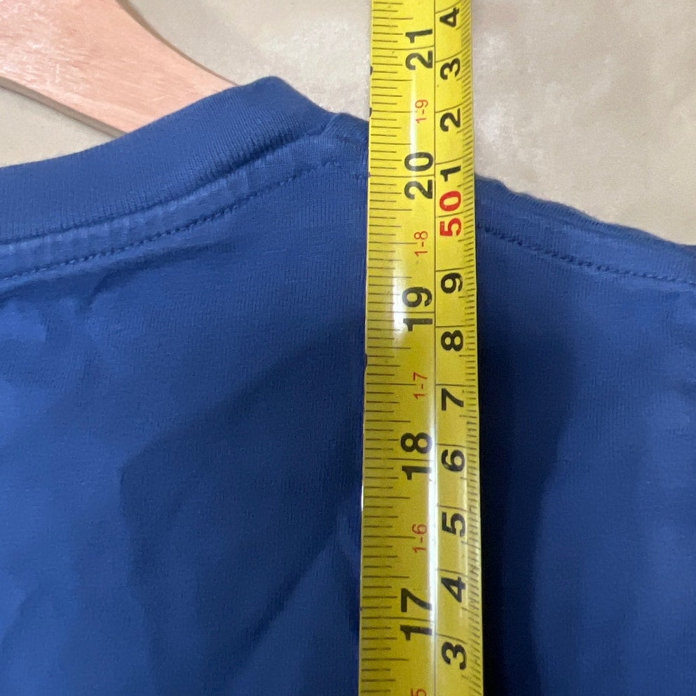 Mini Boden 7-8Y Turtle Blue T-shirt 100% Cotton