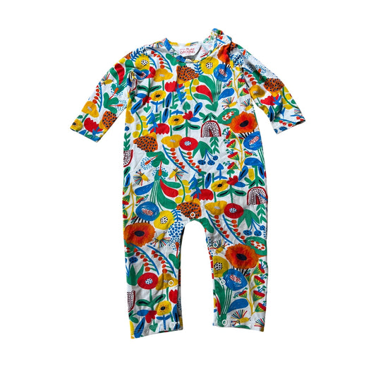 Gorman Play Ground Colorful Floral Print One Piece Size 6-12M