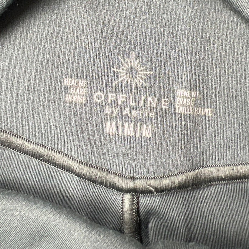 Offline By Aerie Medium Flare Hi-Rise Leggins Royal Palm