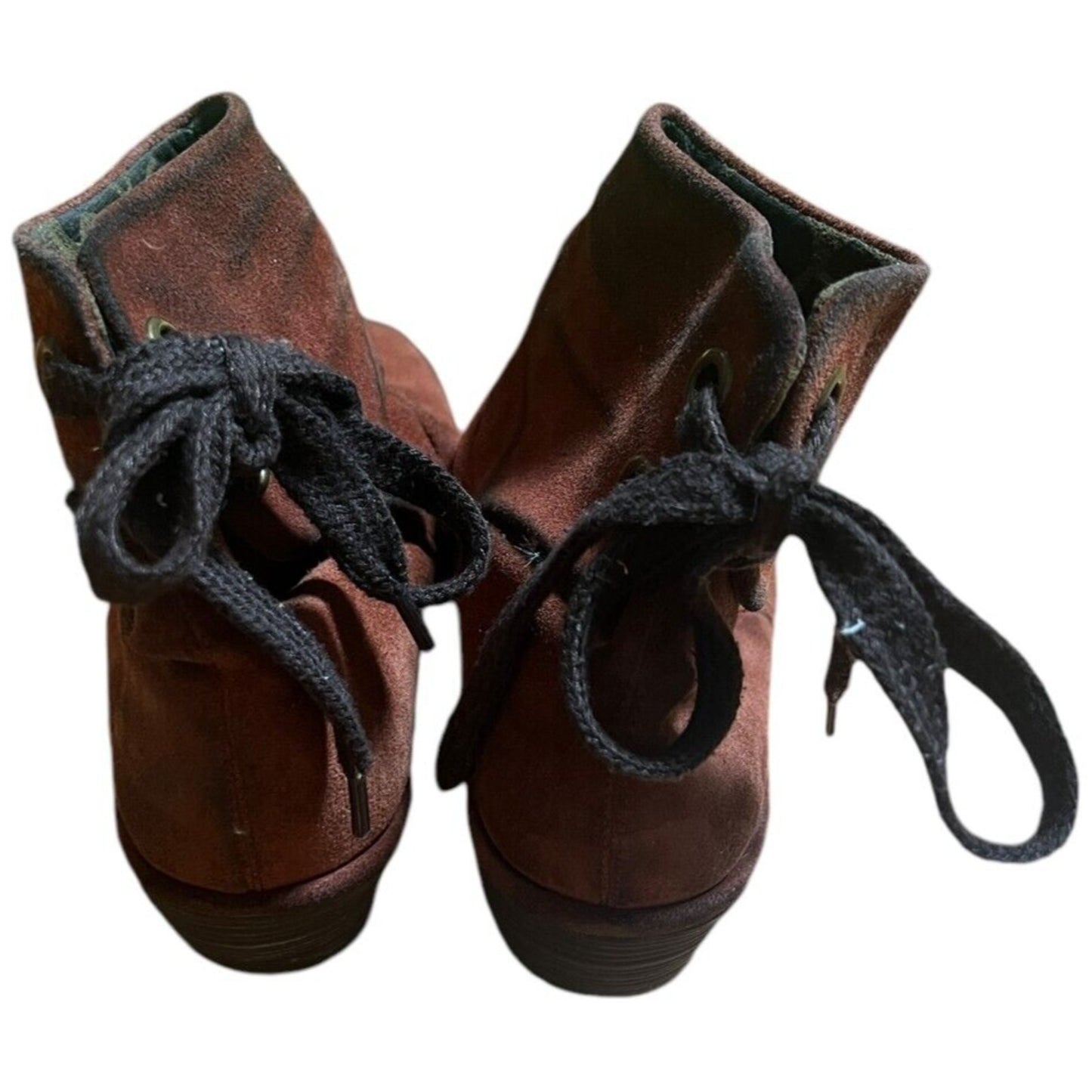 Fly London Yama Oil Suede Brick 39 Heel Shoe