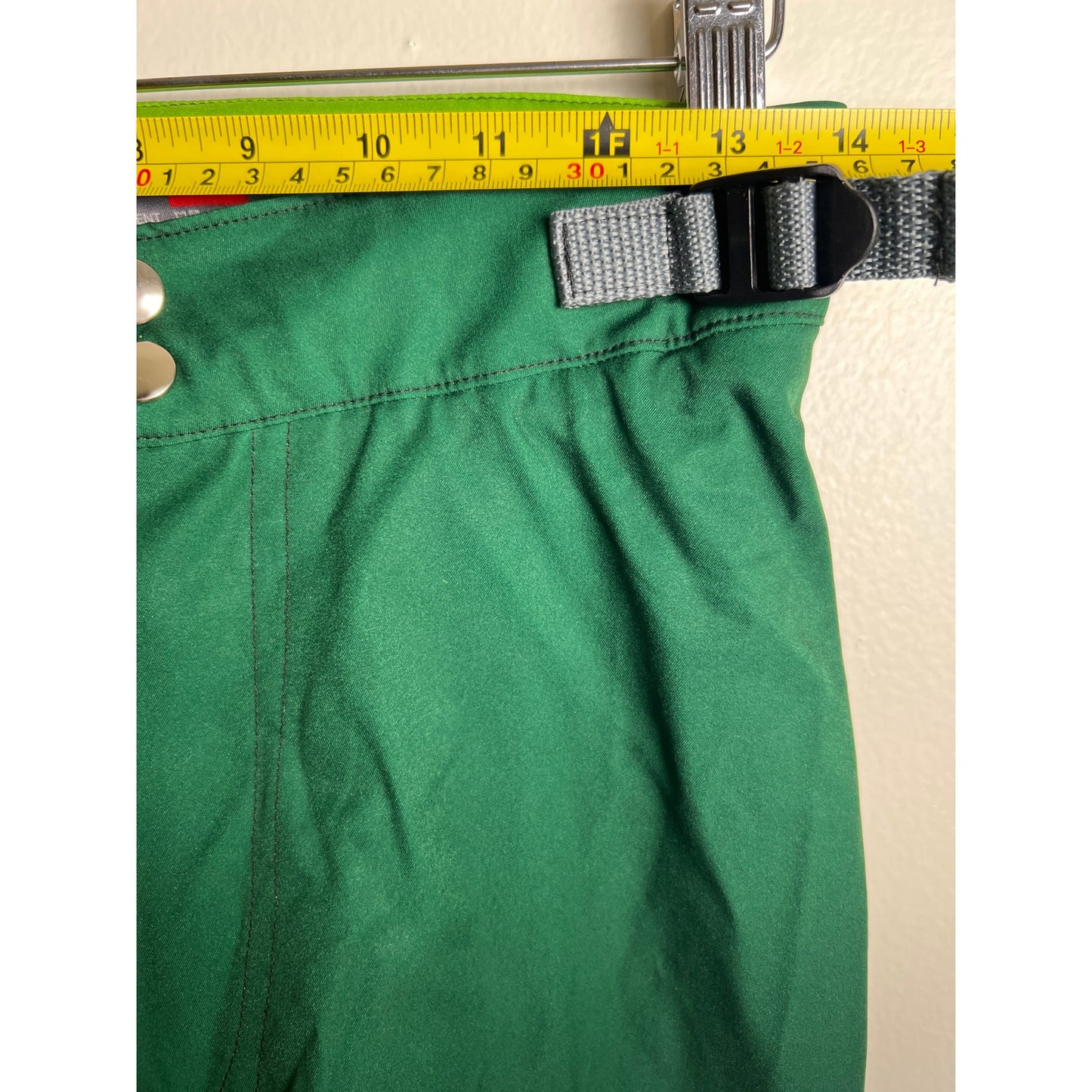 Podiumwear 000 Size XS Cycling Shorts Long Bermuda Mens Green