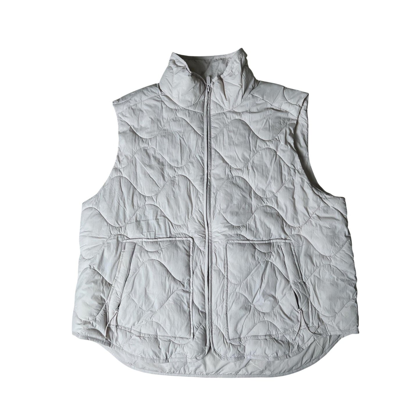 FLX Vest Womens XXL Pink Quilted Insulated Full Zip Pockets Collared Lined