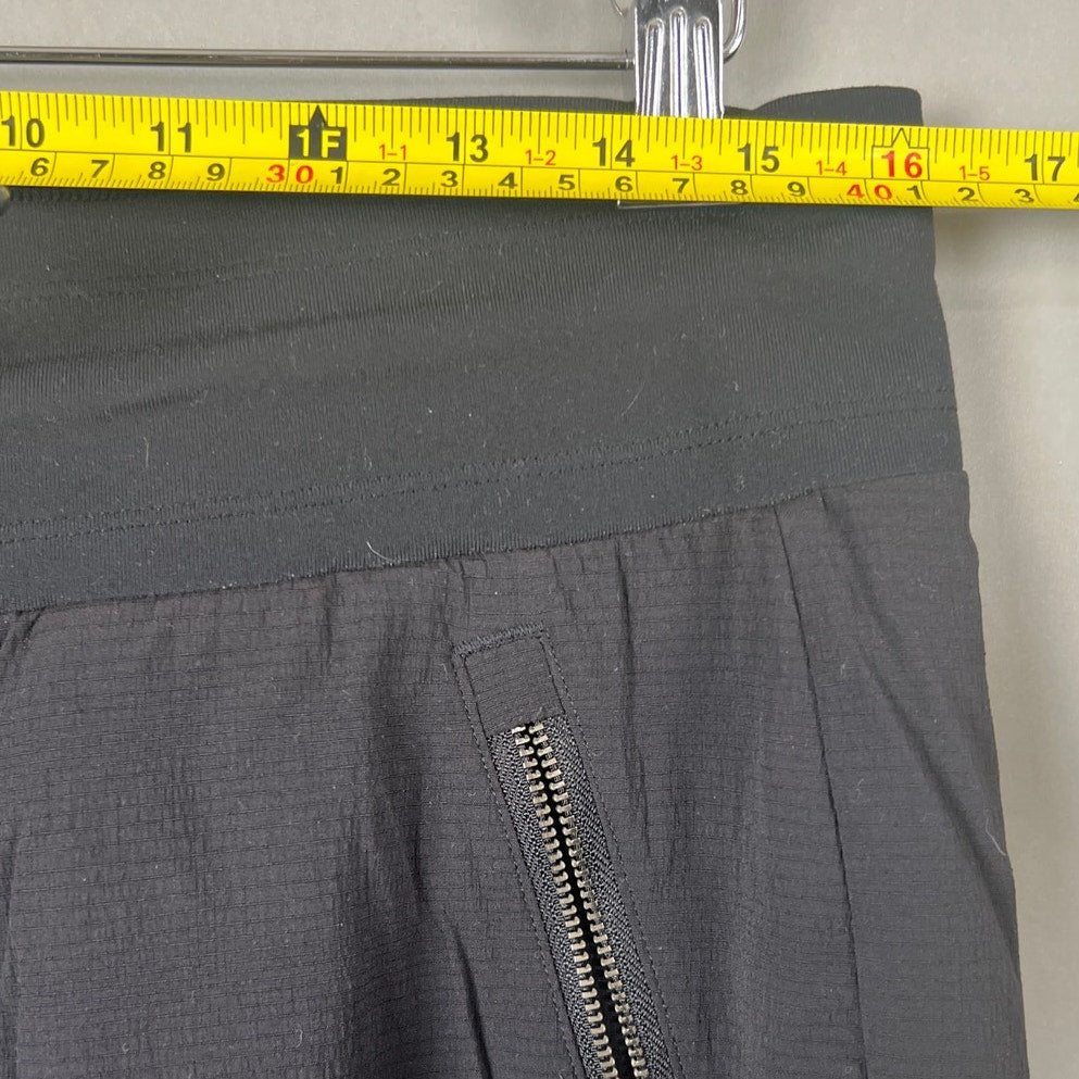 Athleta Size 12 Nylon Black Trekkie North Jogger Sweatpants