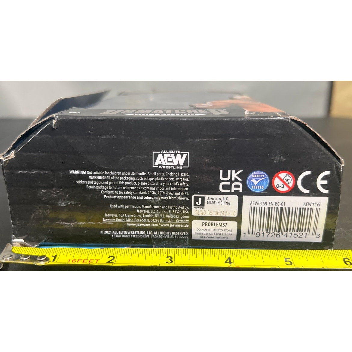 All Elite Wrestling Darby Allin Action Figure Unmatched Collection SEALED