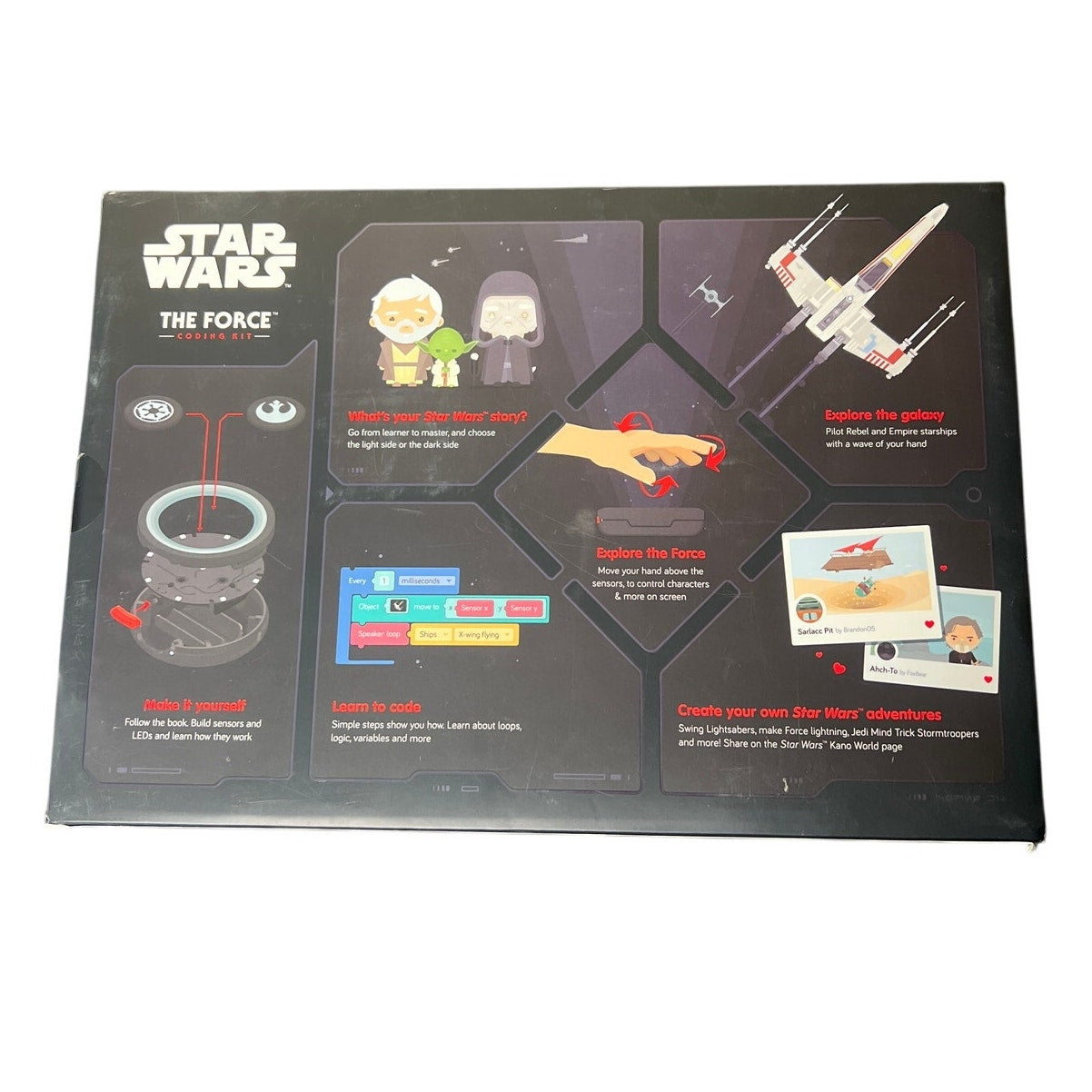 Disney Star Wars Kano The Force Coding Kit STEM Learning Kit