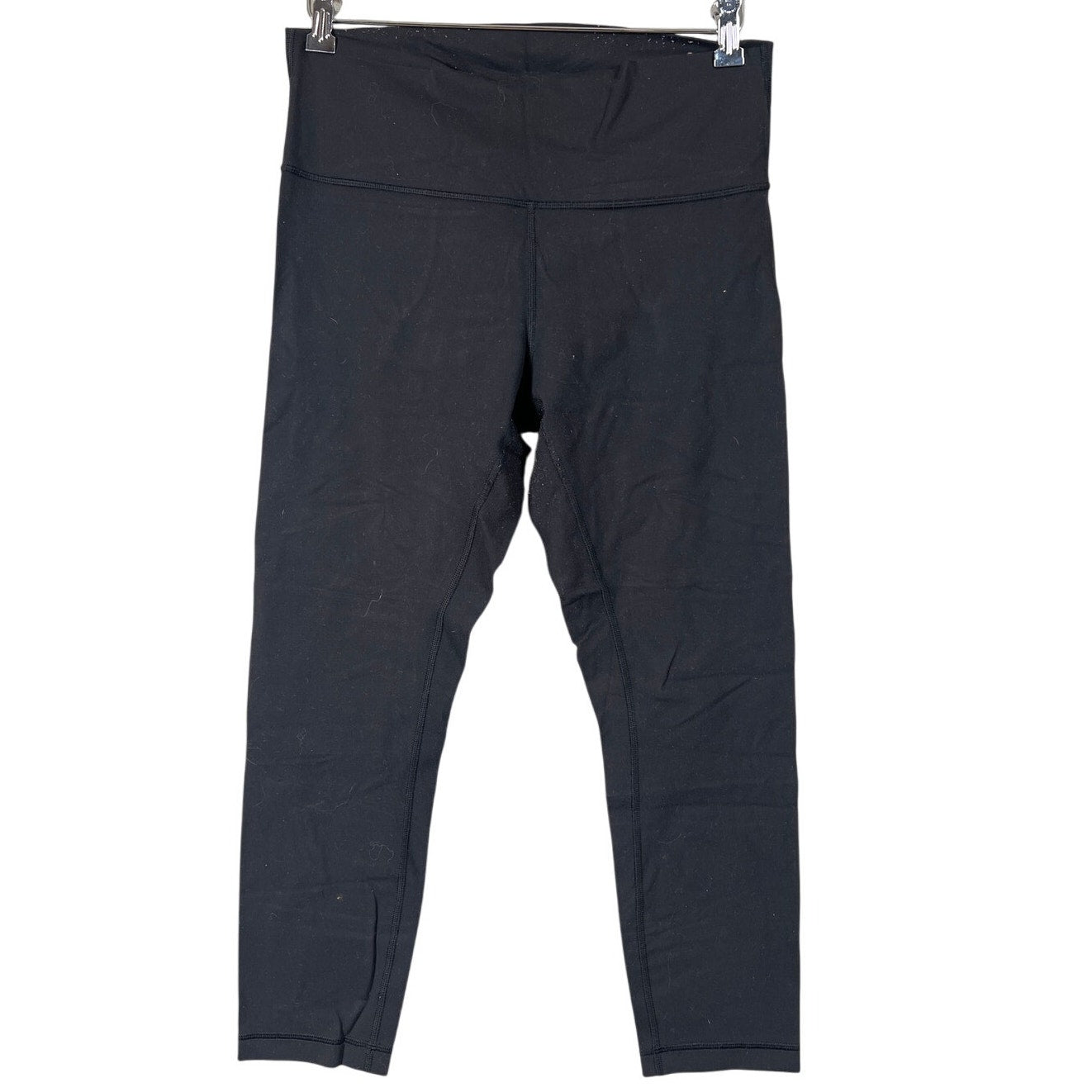 Lululemon Hi-Rise Black Capri Leggings Women Size 12