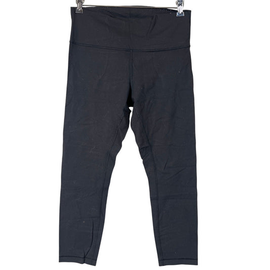 Lululemon Hi-Rise Black Capri Leggings Women Size 12