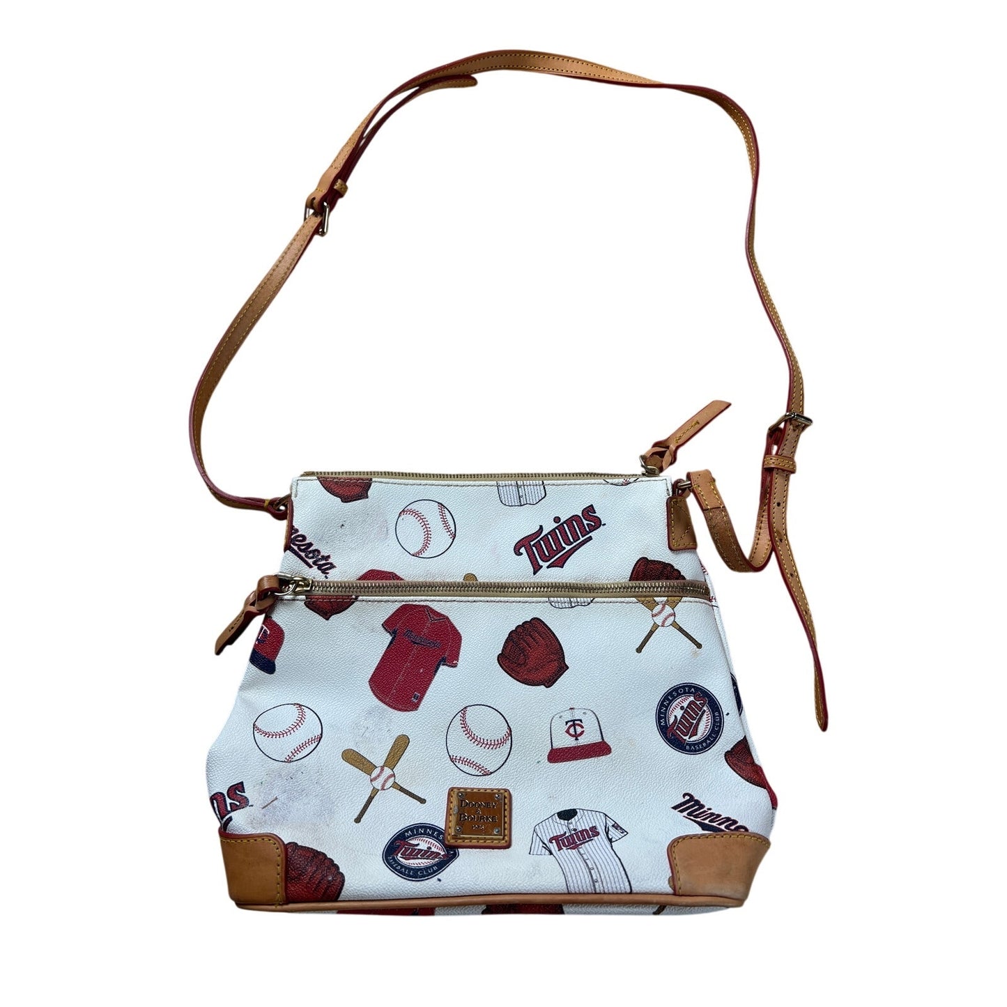 Dooney & Bourke Minnesota Twins Game Day Shoulder Purse
