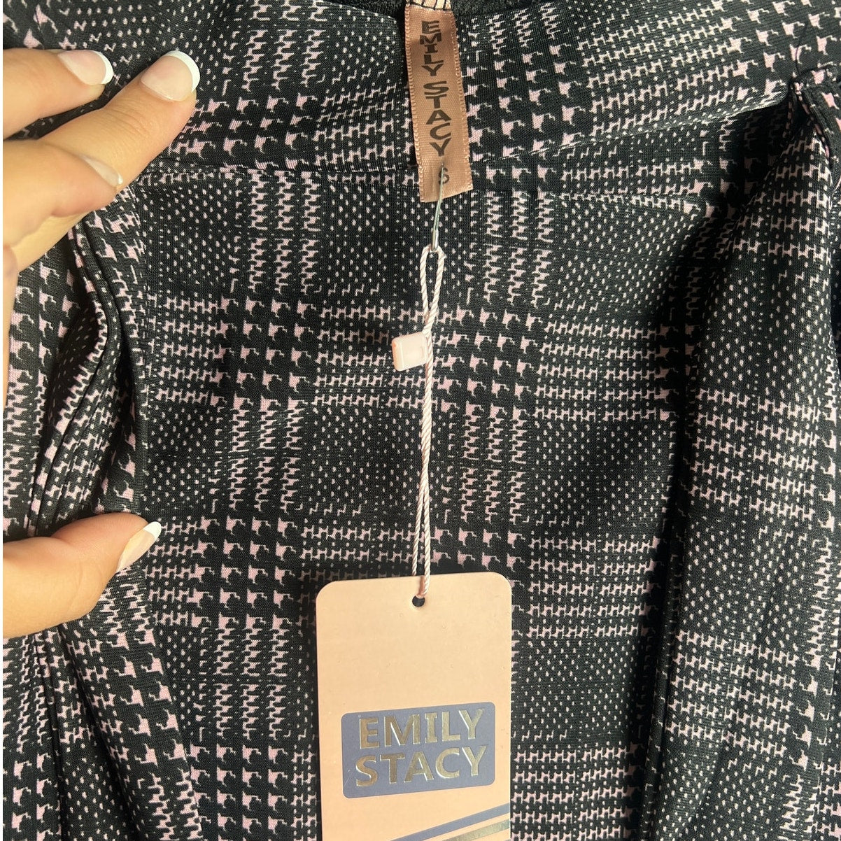 Emily Stacy NWT Small Skirt Plaid Pencil Skirt Small