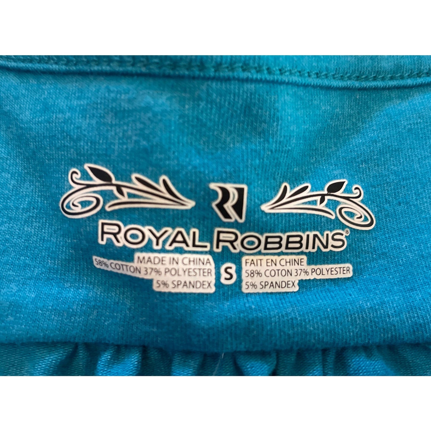 Royal Robbins Womens Essential Tank Top UPF Protection Blue Crystal Aqua S - NWT