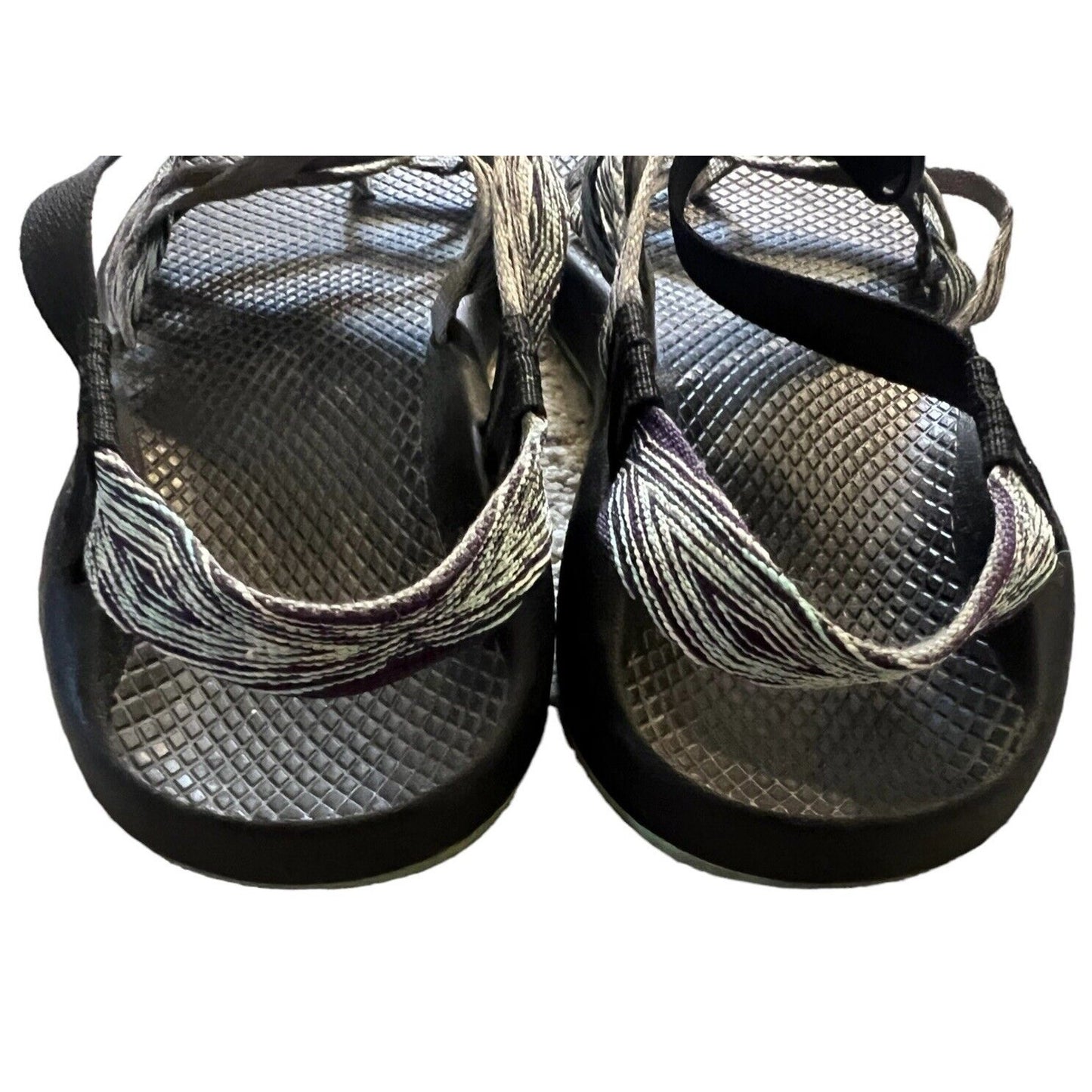 Chaco Women's Sandals Size 8 Green Purple Adjustable Strap