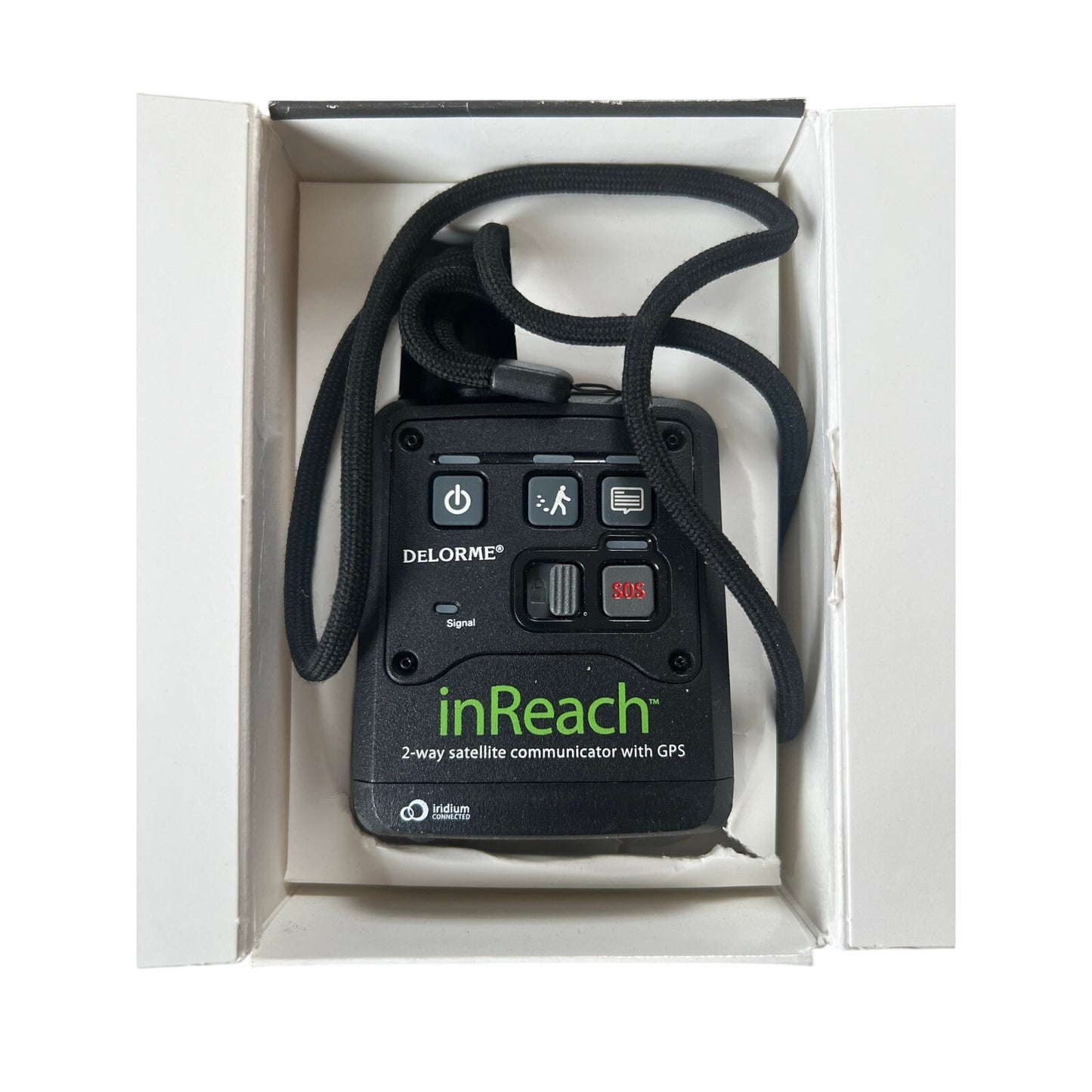 DeLorme InReach 2-Way Satellite Communicator GPS Black Made In United States