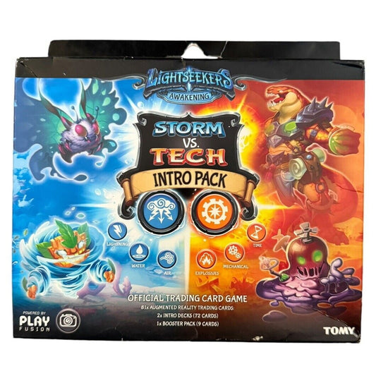 Storm vs Tech Intro Pack Trading Card Game Lightseekers Awakening - NEW Sealed