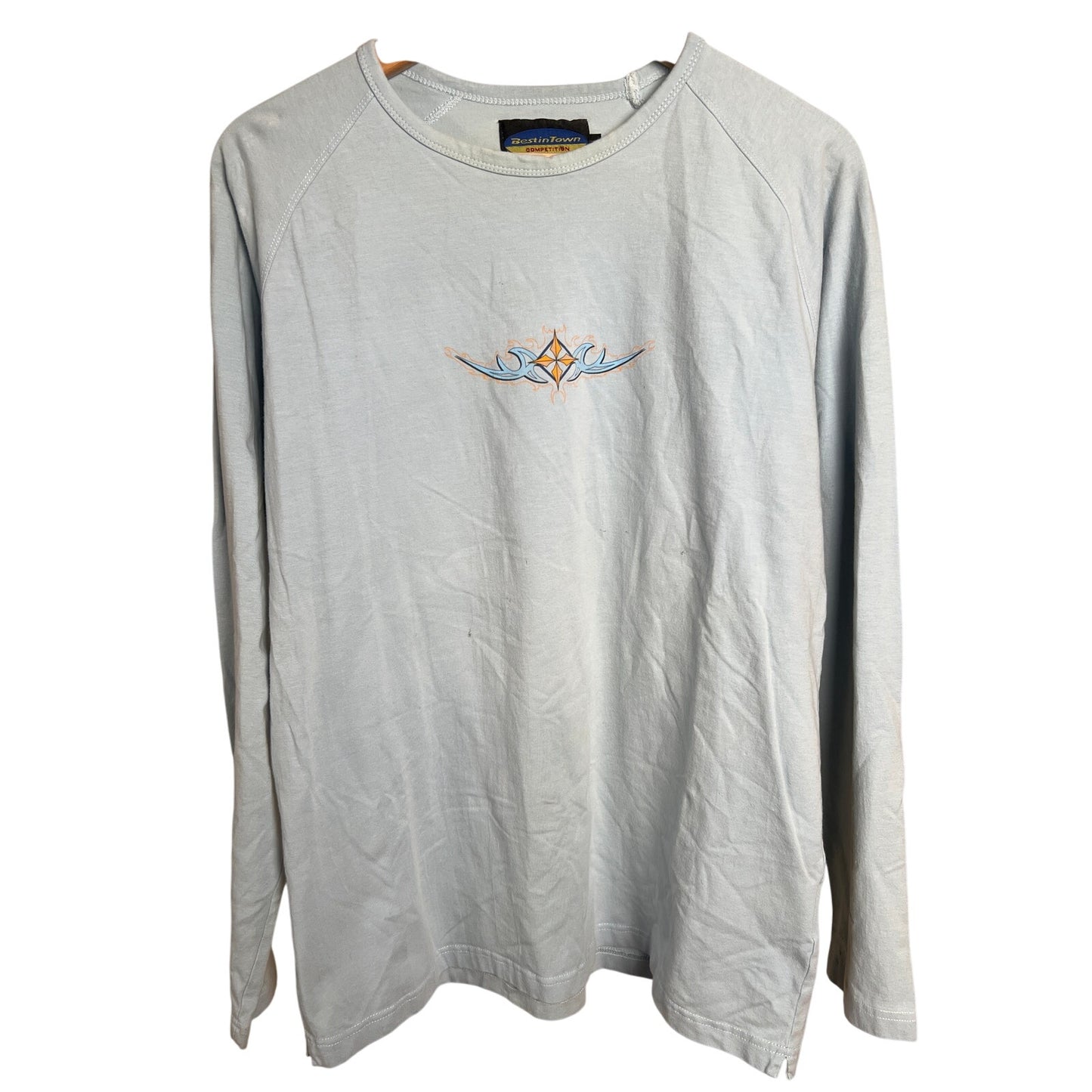 Best In Town Competition Surf Sky Blue Size Large Longsleeve