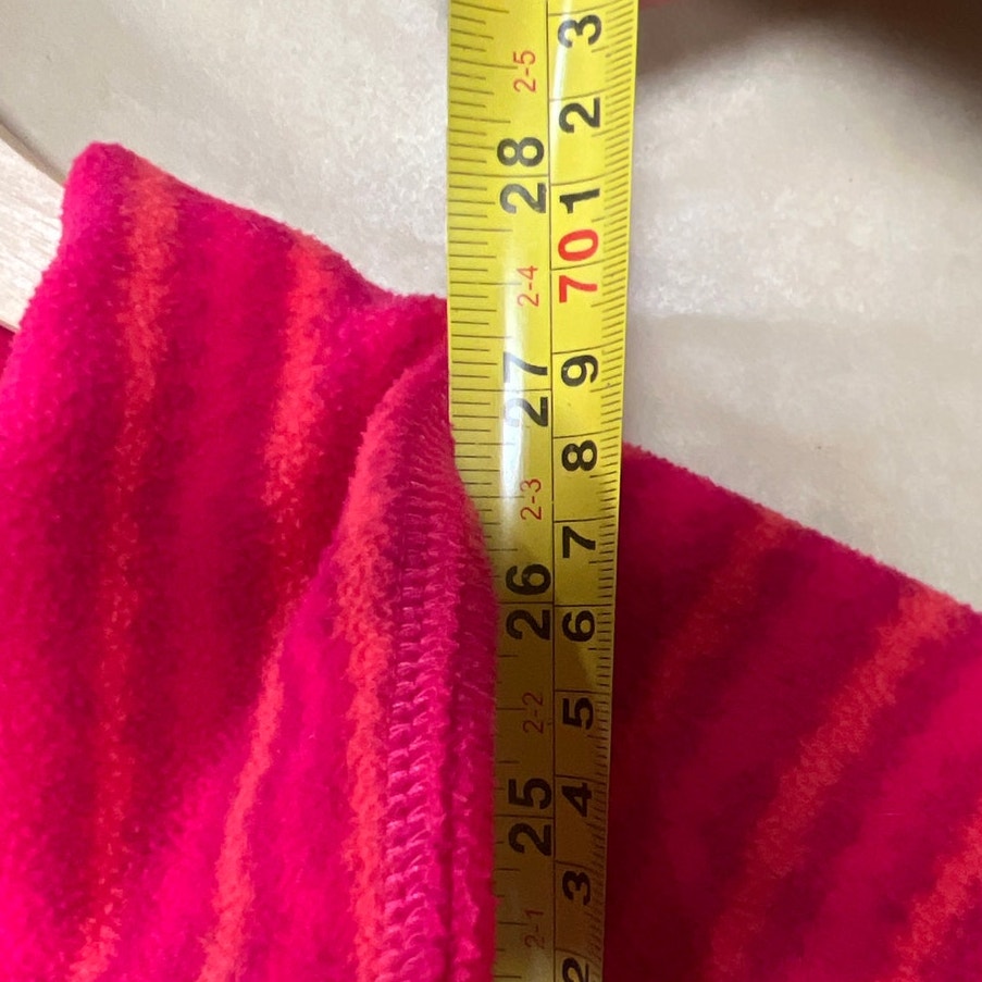 Columbia XL Women’s Long Sleeve Pink Quarter Zip Fleece Pullover