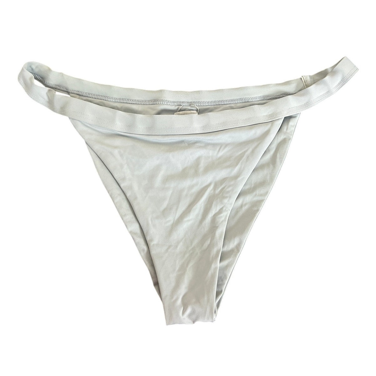 Dipping Daisy's Swimwear Top and Bottom Medium Gray Bikini Set