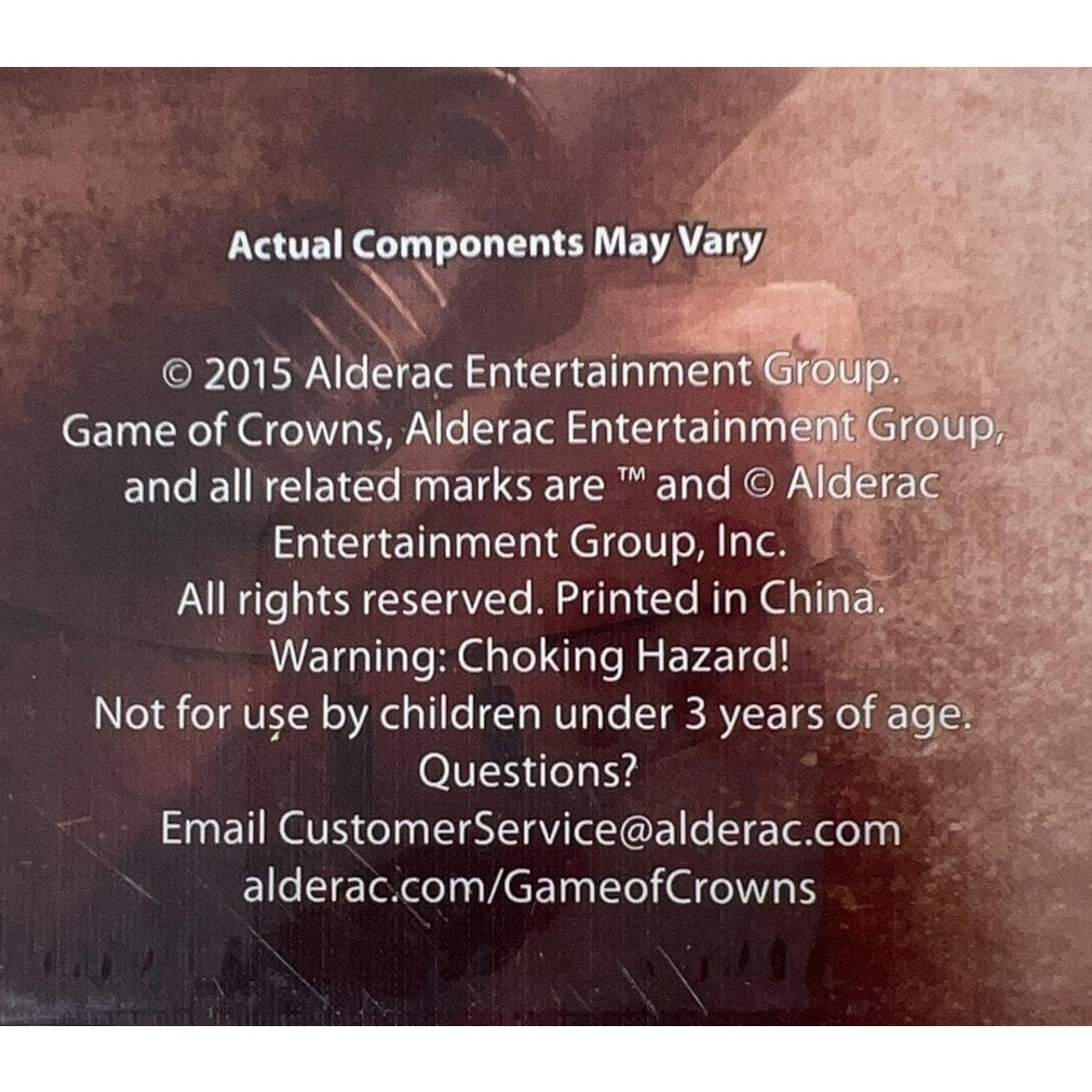Alderac Entertainment Group Game Of Crowns Strategy Board Game 2015 New Sealed