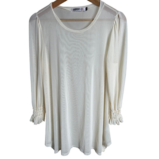 Origami By Vivien Medium Mesh Women's Rave Top