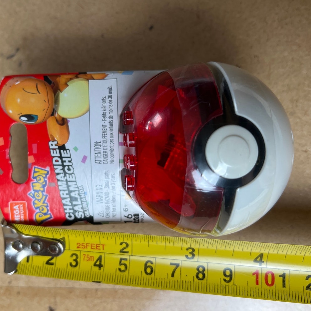 NIB Pokemon Construx Charmander Mega New Unopened 16 Pcs