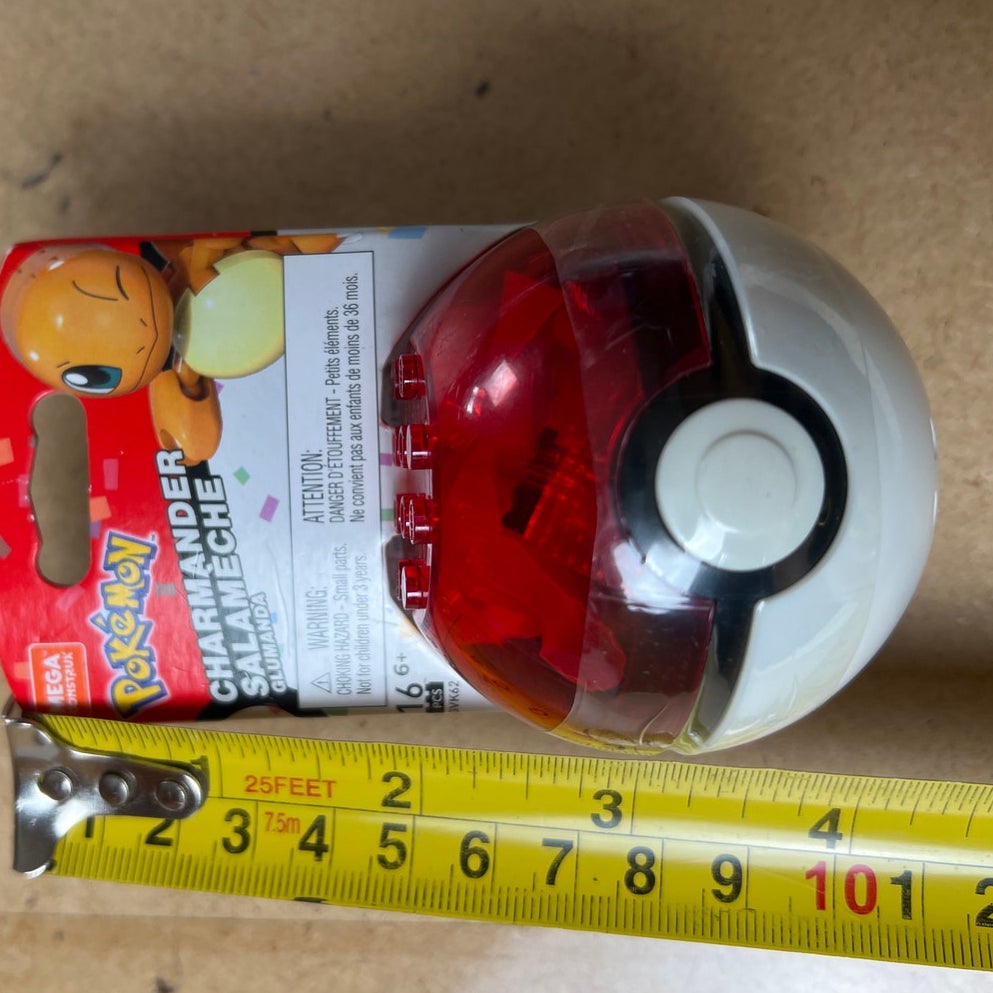 NIB Pokemon Construx Charmander Mega New Unopened 16 Pcs