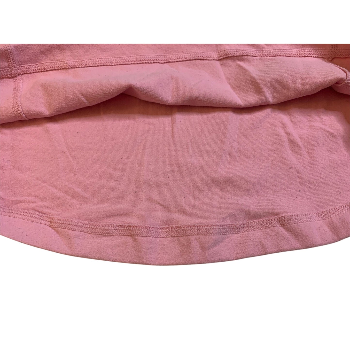 lululemon racerback light pink and striped athletic tank top Size 6