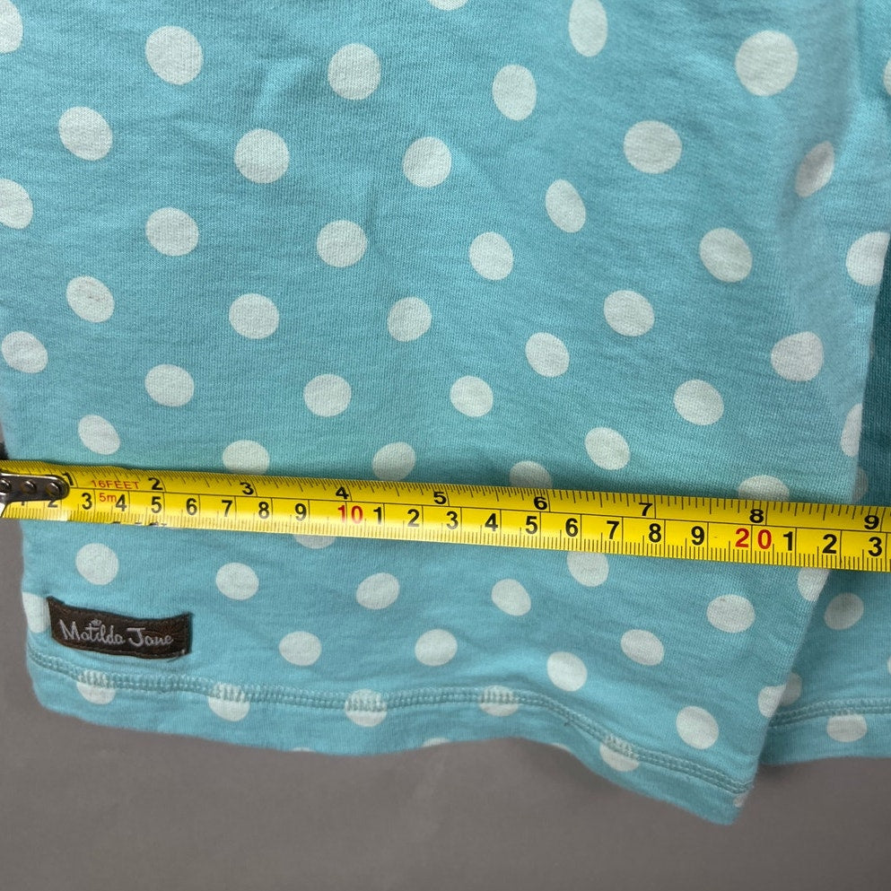 Matilda Jane Size 6 Girl Wonderment Everyday Play Jumpsuit Pajamas Polka Dot