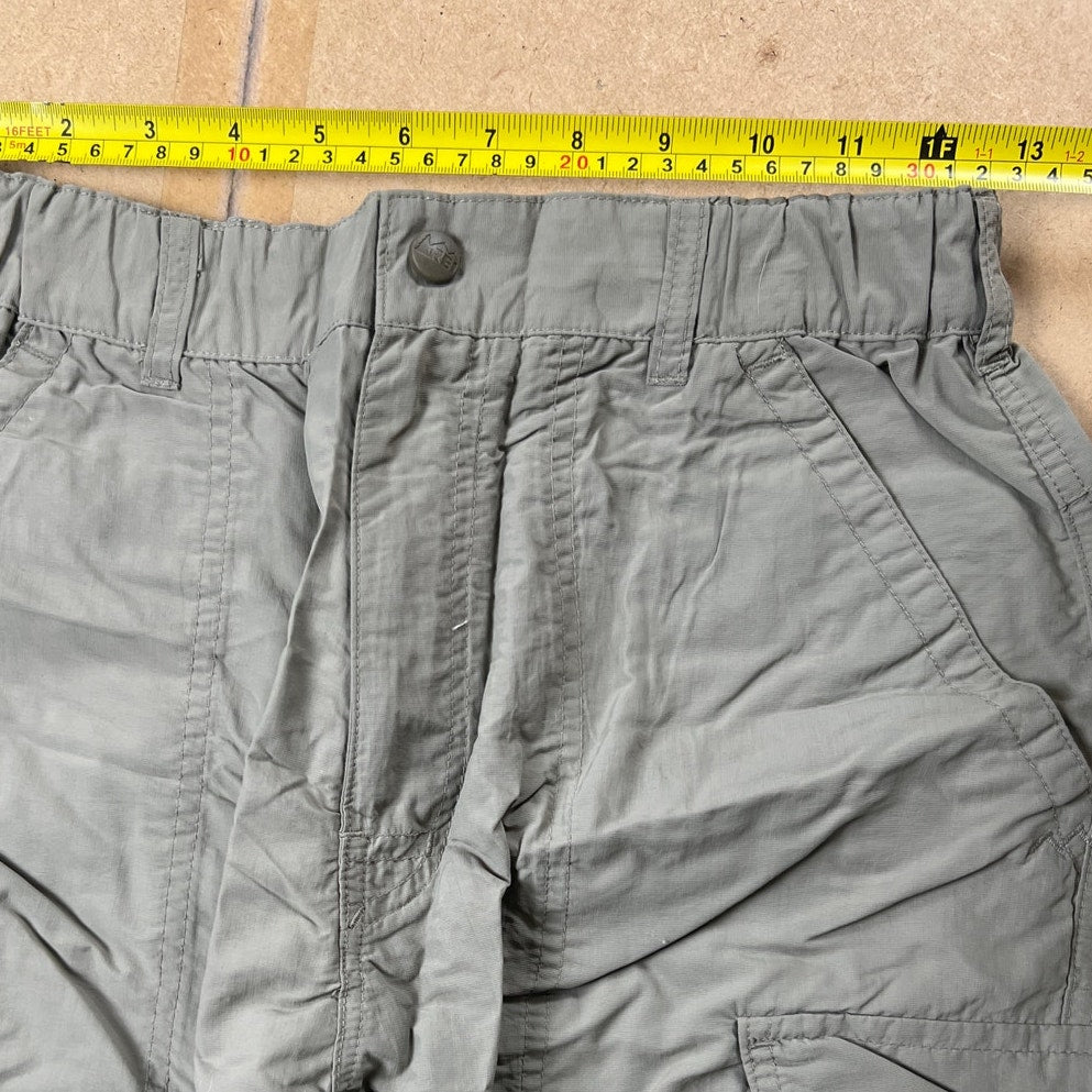 REI Tan/Gray Men Hiking Shorts Size Small