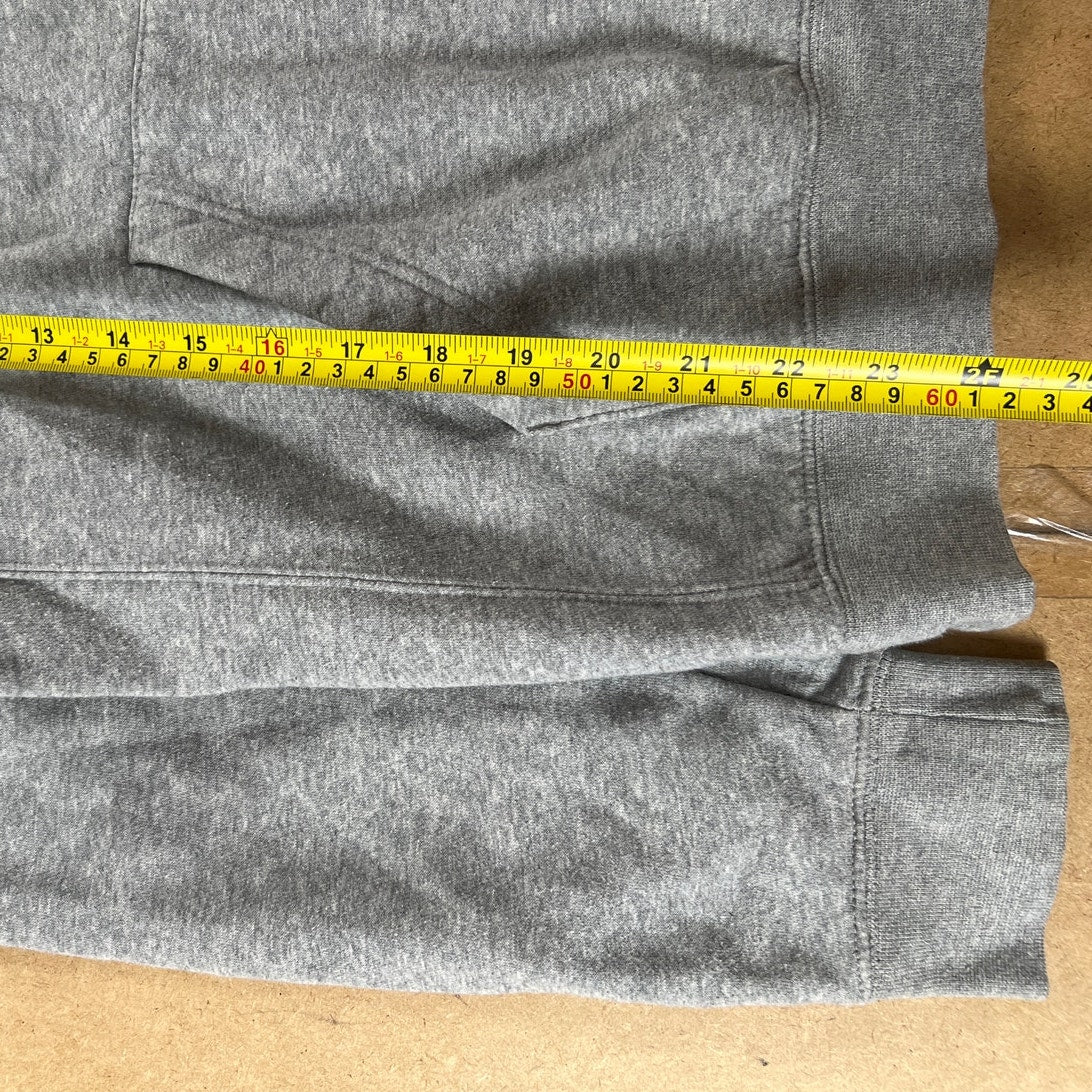 Nike Pullover Hoodie Sweatshirt Mens Size Medium Gray Swoosh Logo