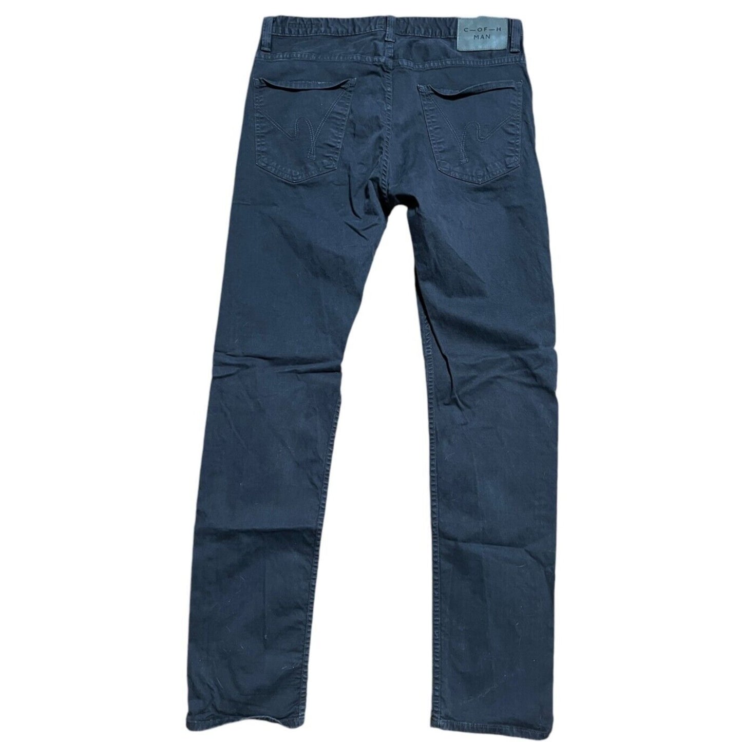 C Of H Man Pocket Pants Mens 33 Grey Straight Leg