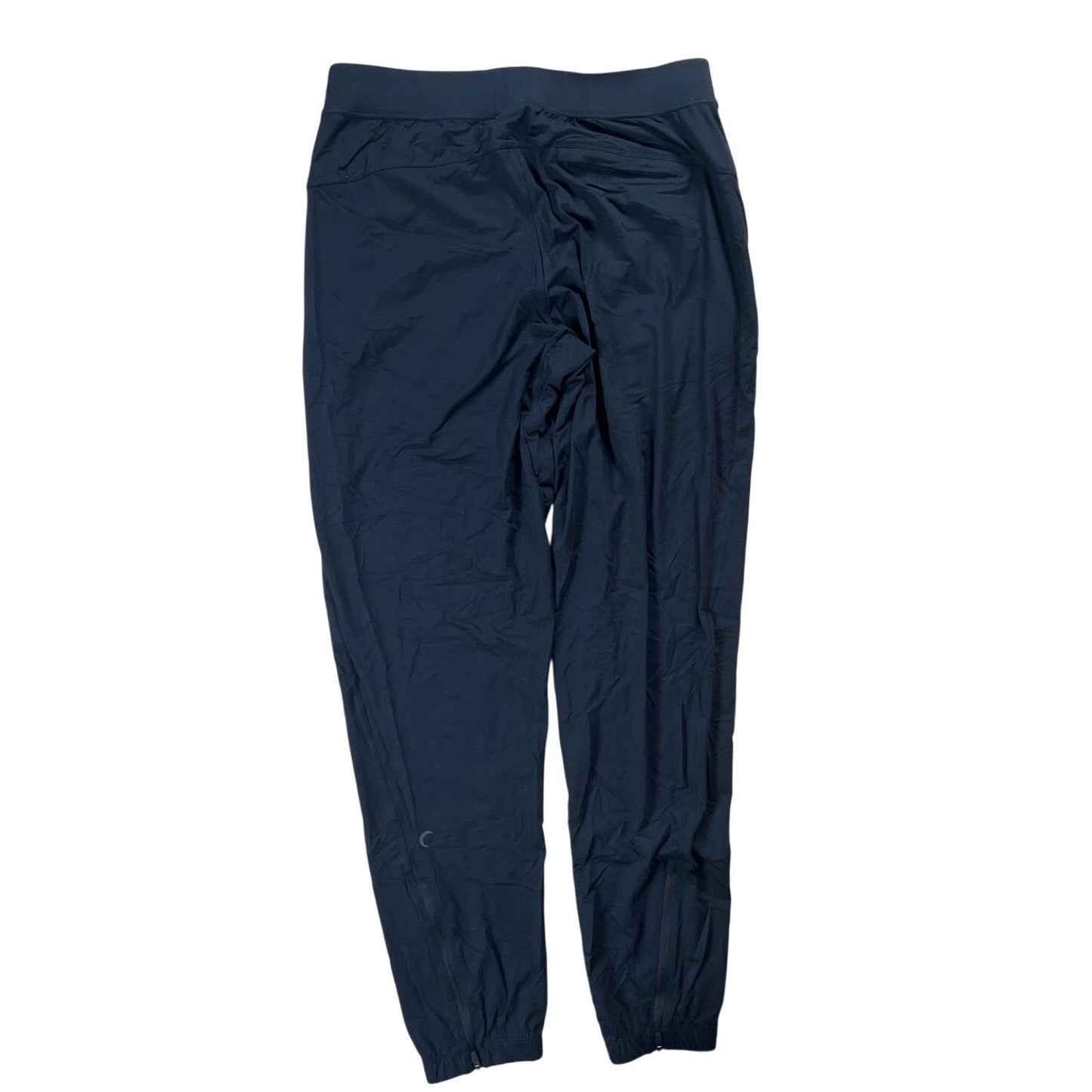 Zyia Trail Jogger Pants Micro Stripe Active Performance Black Women Large