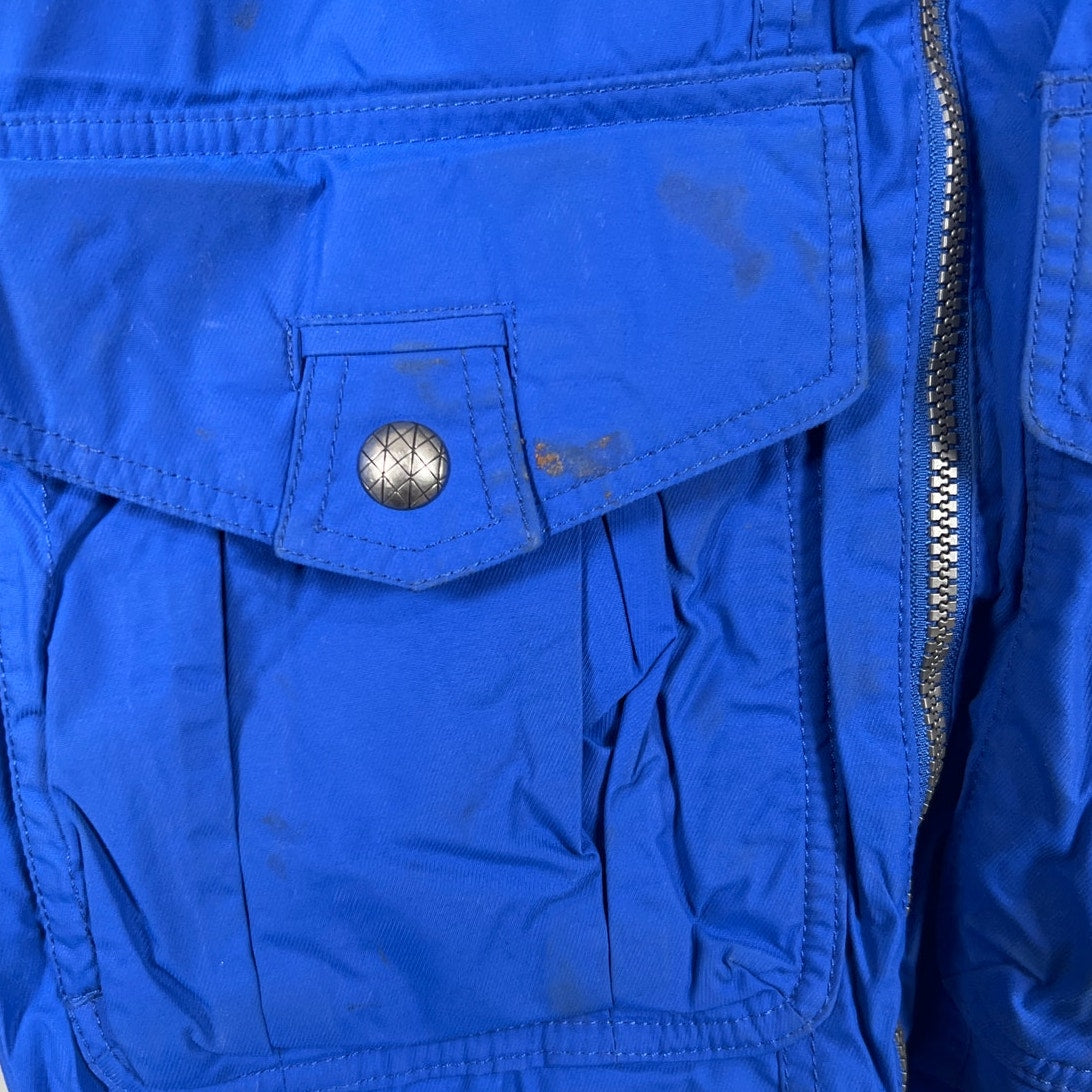 Burton Kids Blue Jacket 100% Nylon Dryride Small Outerwear