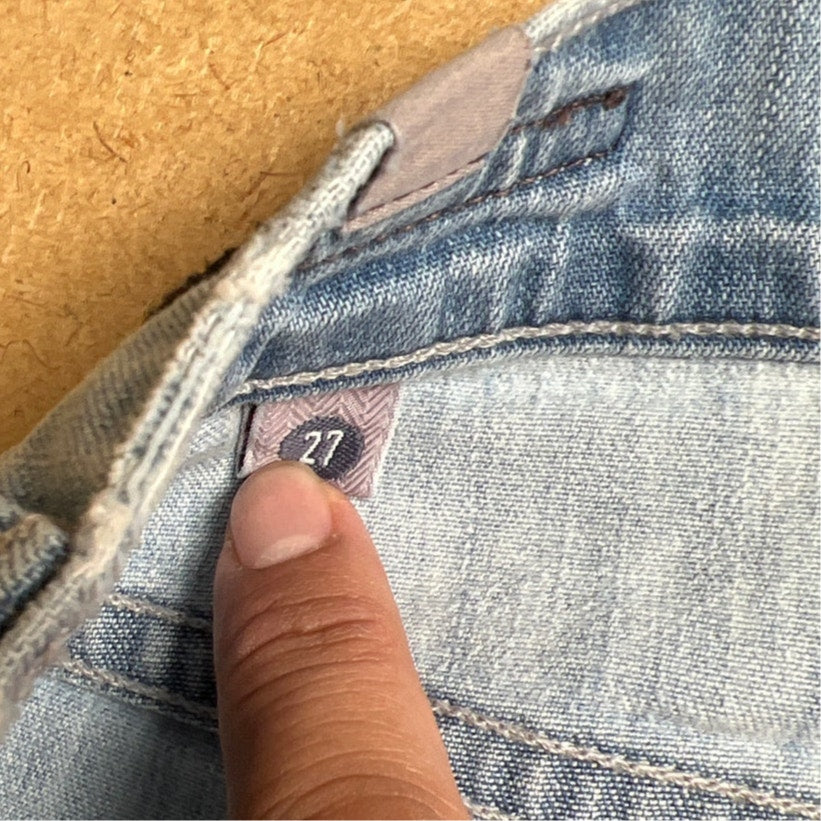 Citzens Of Humanity Jeans Mens 27 Light Wash Blue Denim Straight Leg