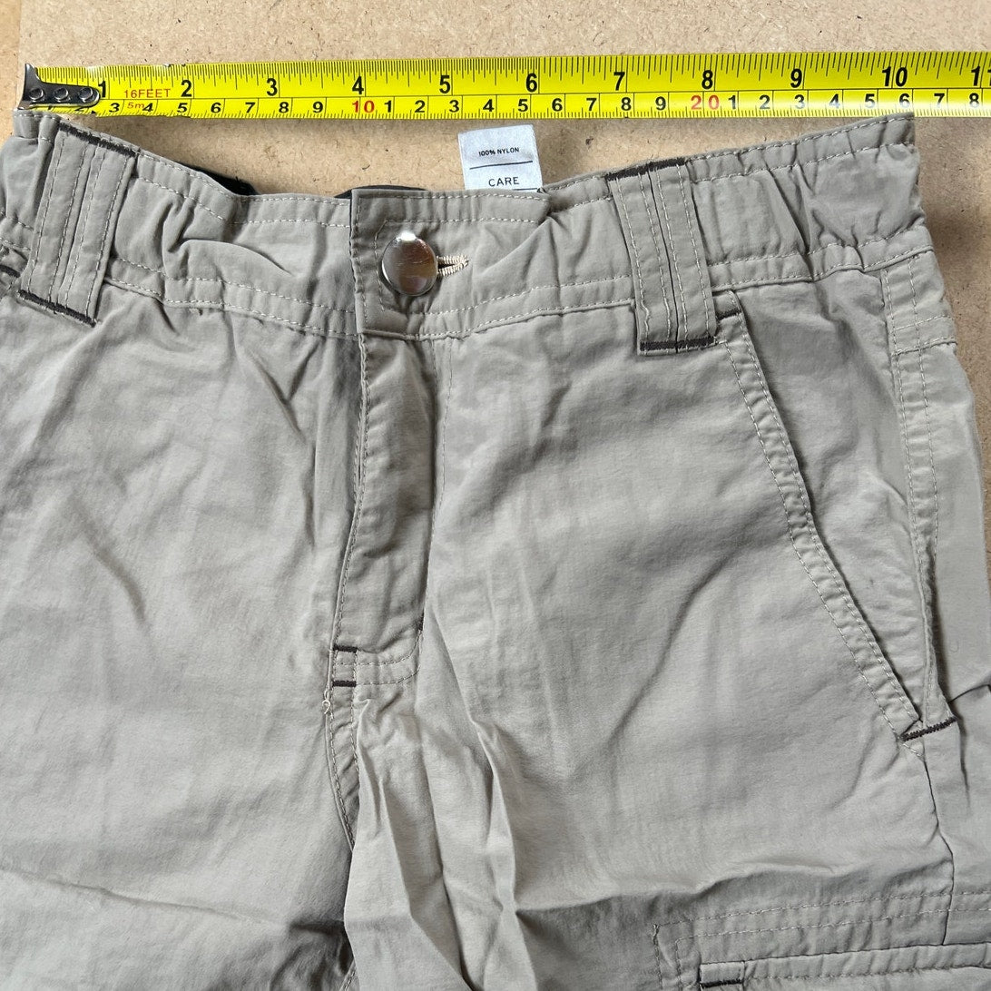 REI Beige Boys Size S (8) Cargo Hiking Shorts