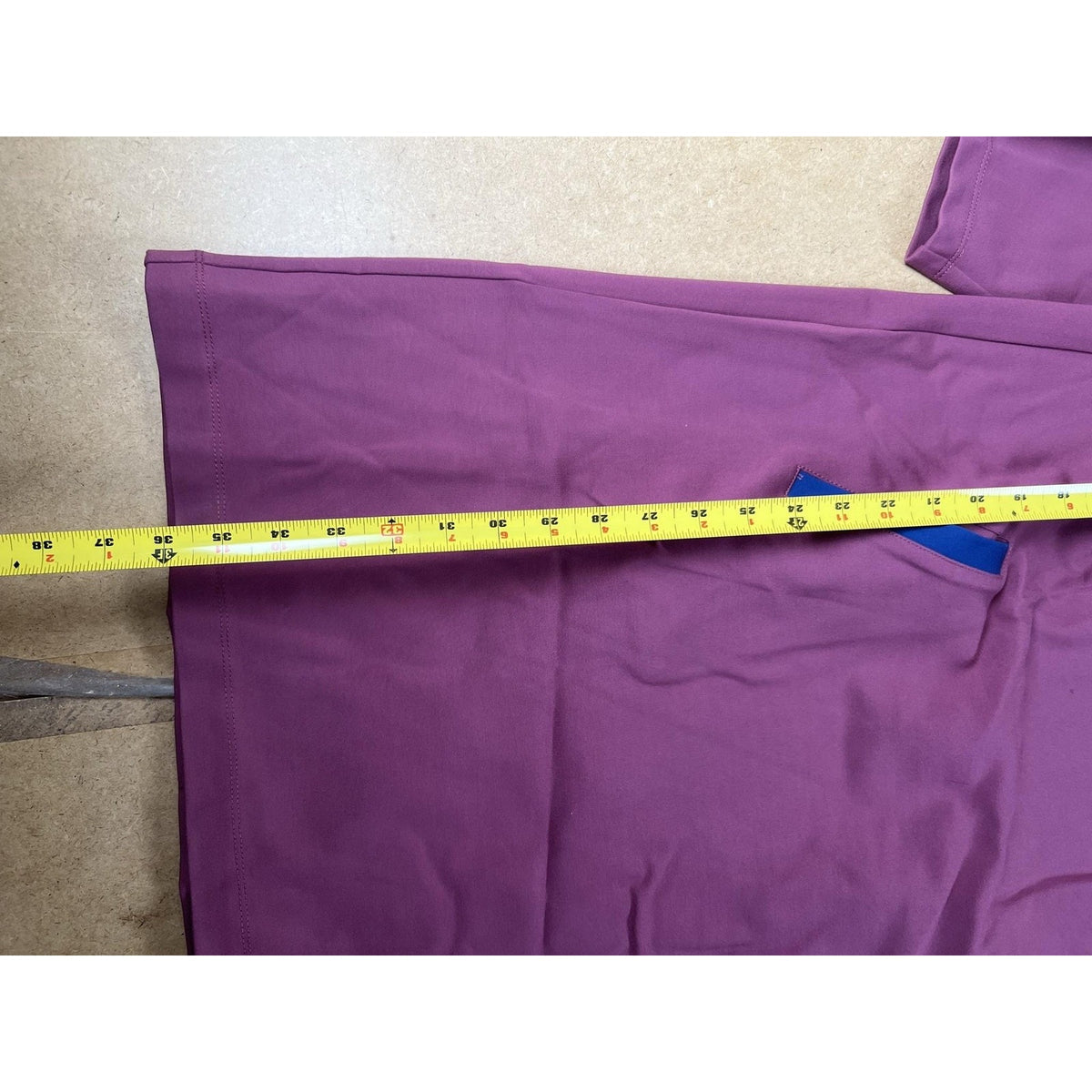 Betabrand Dress Womens 2XL Purple T-Shirt Dress Shift Knee Length Pockets