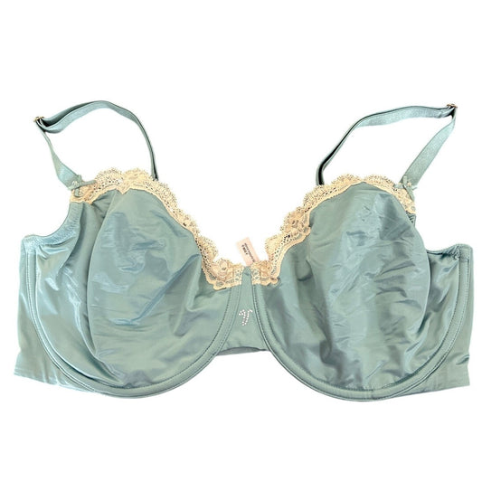 Victoria Secret Dream Angel Unlined Blue Lace Bra 36DDD