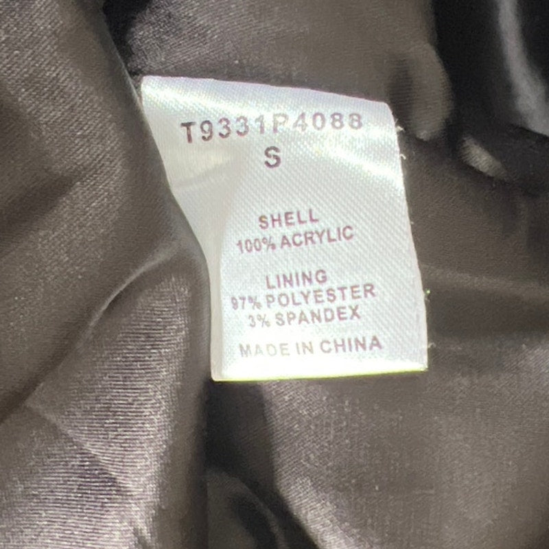 Tart Collections Women's Brown Faux Fur Sleeveless Vest Small