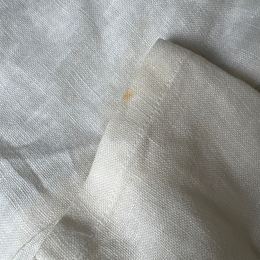 Babette White Ivory Cotton Cardigan Top Blouse Medium M